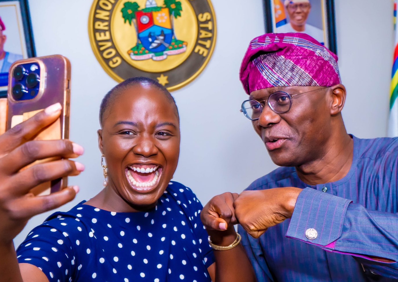 Sanwo-Olu appoints Pelumi Nubi, solo driver from London, as tourism ambassador