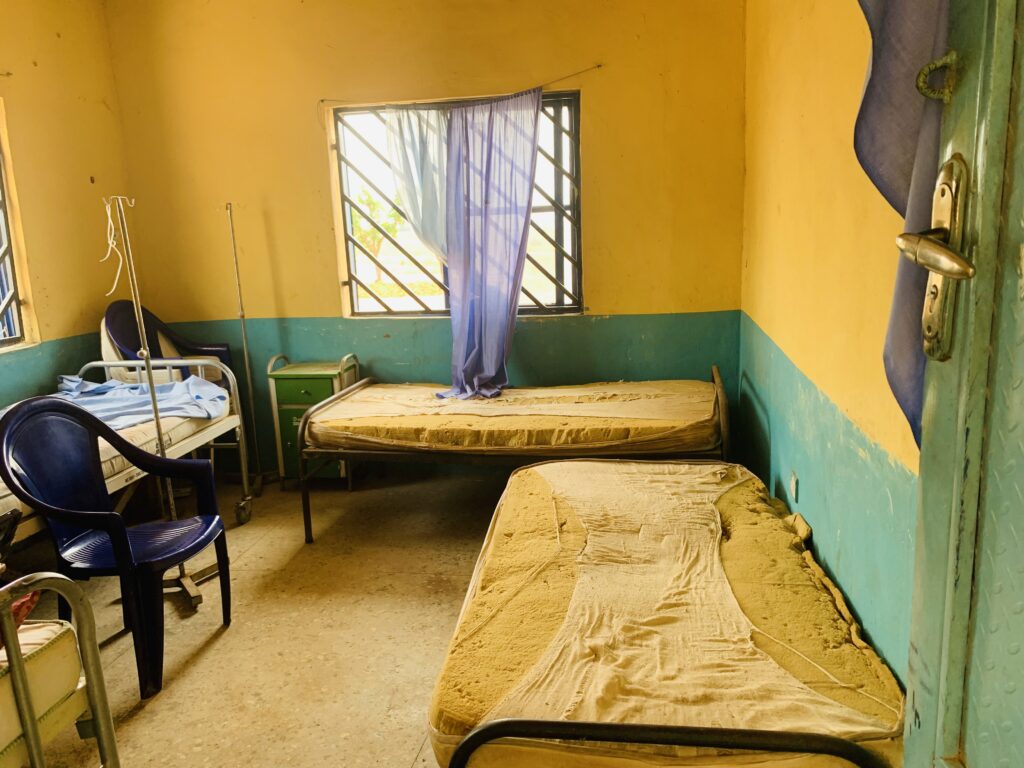 Admission room at the new Shakwata Health Centre... Photo credit: Taiwo Adebulu