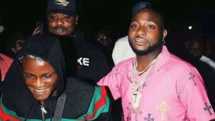 Davido with Portable