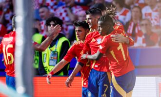 Euro 2024: Spain overcome Croatia as Italy defeat Albania