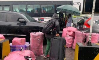 S’Africa arrive Uyo for Eagles game — after being stranded at PH airport
