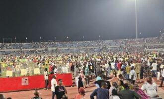 Rangers, Enyimba game abandoned as fans invade pitch over late penalty call