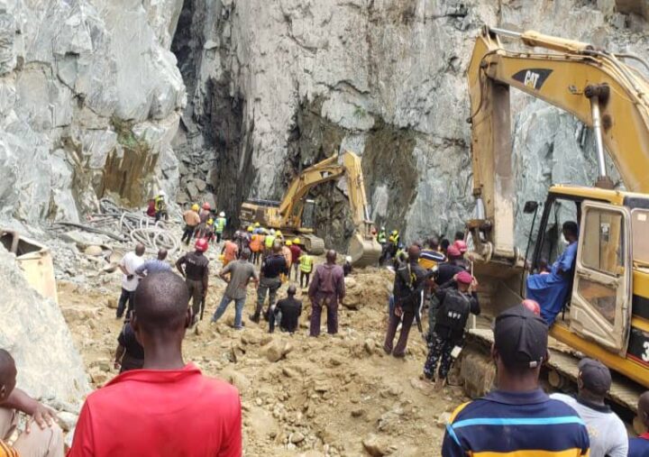 Mining site crash in Niger state