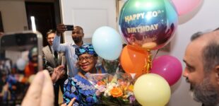 PHOTOS: Okonjo-Iweala celebrates 70th birthday with WTO ambassadors, officials
