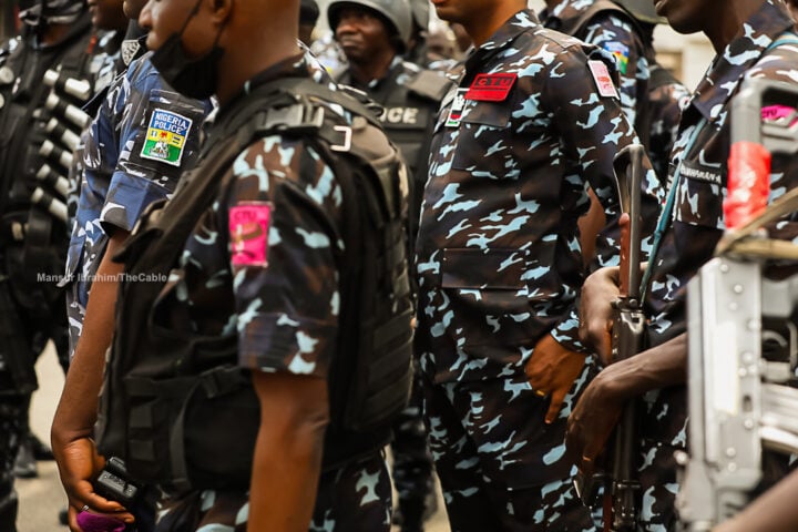 Nigeria Police officers