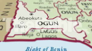 map of Ogun state