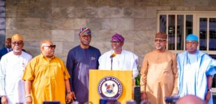 South-west governors’ forum names Sanwo-Olu as chairman