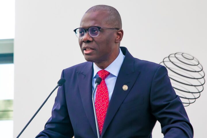 Babajide Sanwo-Olu, governor of Lagos.