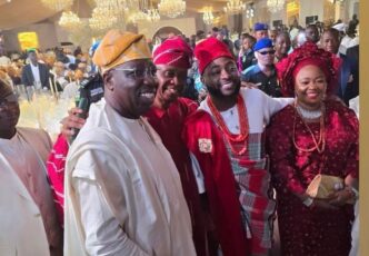 Obasanjo, Sanwo-Olu, Obaseki attend Davido’s wedding in Lagos