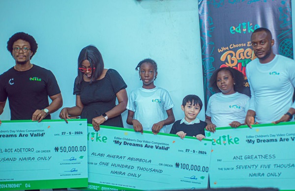 Winner gets N100k in Edike Africa's empowerment contest for kids