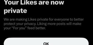 X begins hiding ‘likes’ on users’ posts