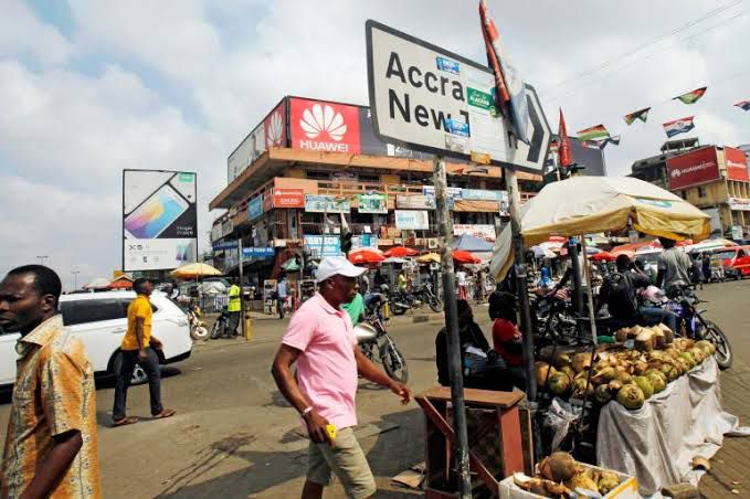 A street in Accra Ghana