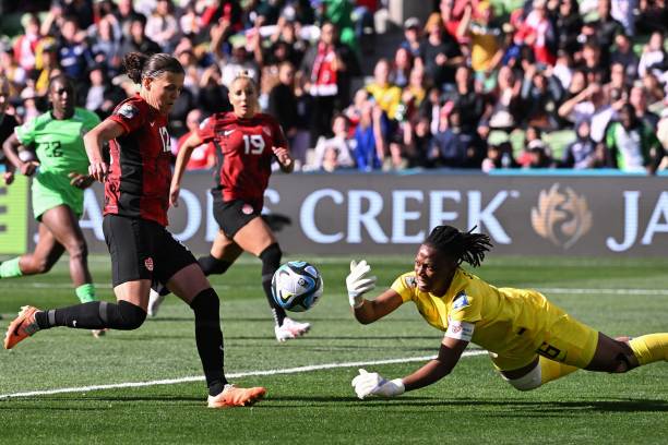 Super Falcons Chiamaka Nnadozie's last-ditch save in a goalless draw against