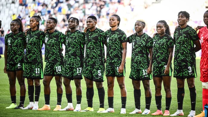 Super Falcons of Nigeria. Photo: The Super Falcons Show/X