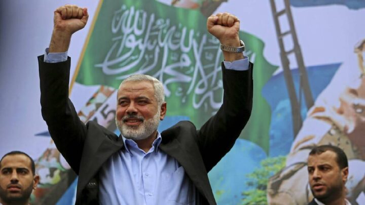 Ismail Haniyeh, political leader of Hamas