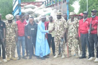 NDLEA and troops in Borno