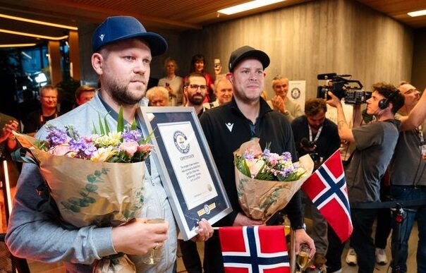 Odin Blikra Vea and Askild Bryn, the two Norwegians, have broken the Guinness World Record for the longest chess marathon