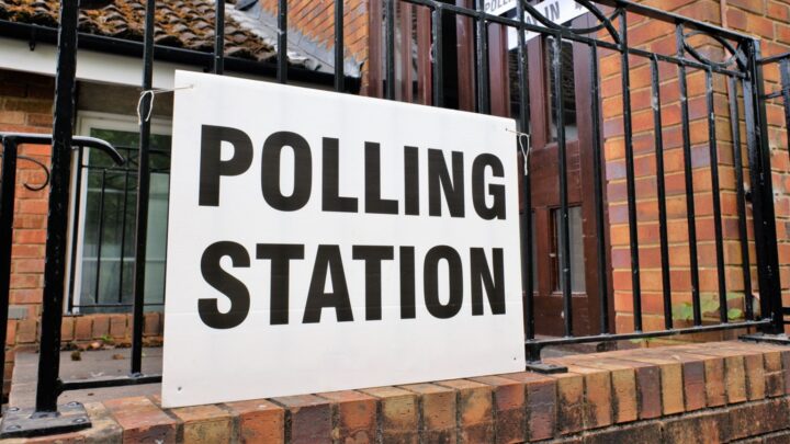 Polls open across Sussex in UK general election. Photo credit: BBC