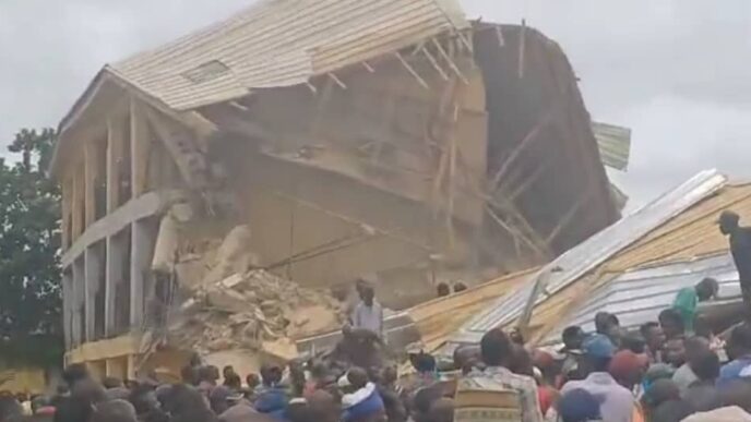 School building collapses in Jos, Plateau state