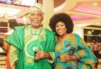 Olu Jacobs and Joke Silva