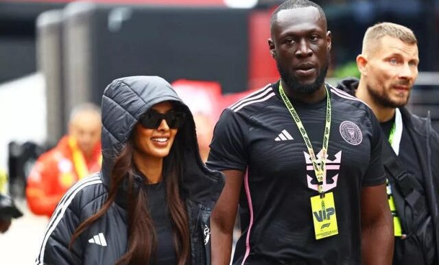 Stormzy and Maya Jama