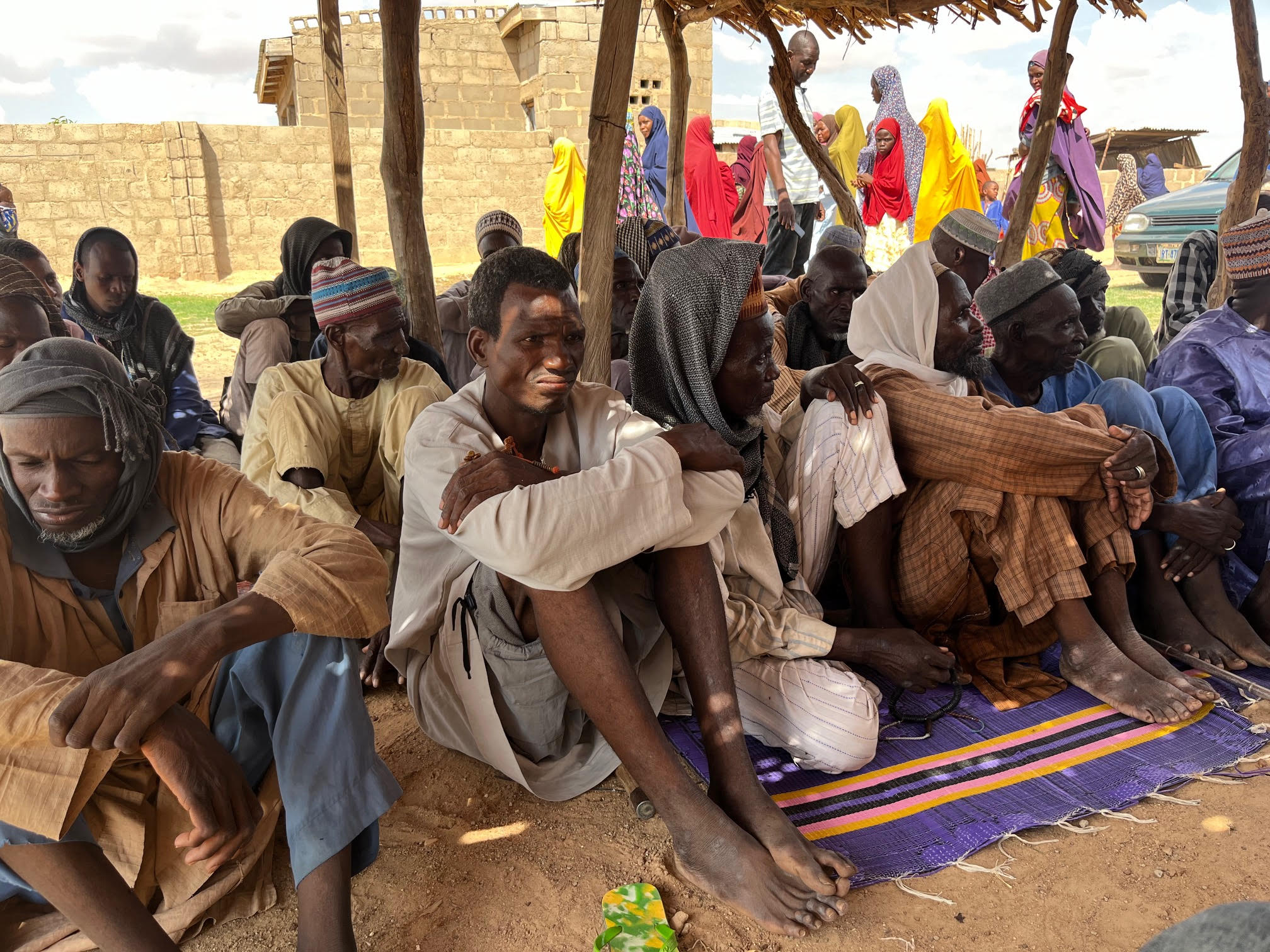 The IDPs have been in the makeshift camp for three years with limited access to resources Photo credit: Claire Mom/TheCable