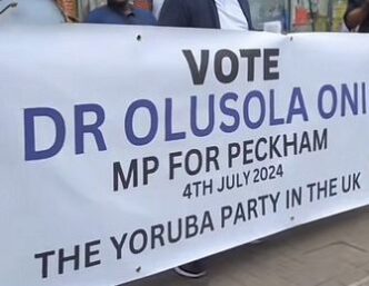 Yoruba Party in UK banner