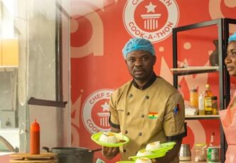 Ghanaian chef Ebenezer Smith