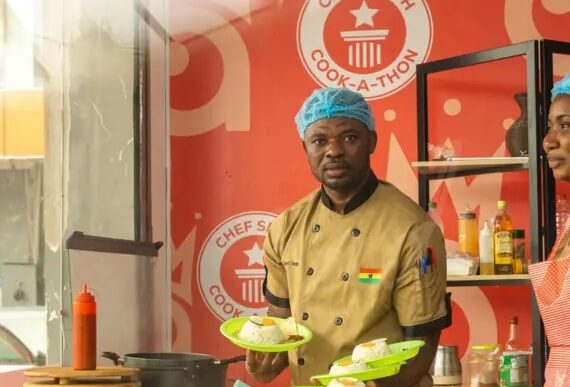 Ghanaian chef Ebenezer Smith