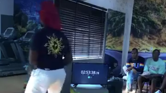 Babajide Isreal Adebanjo twerked for 3 hours, 30 minutes to set a new world record