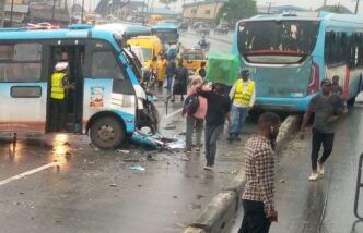 File photo of an attack of a BRT bus