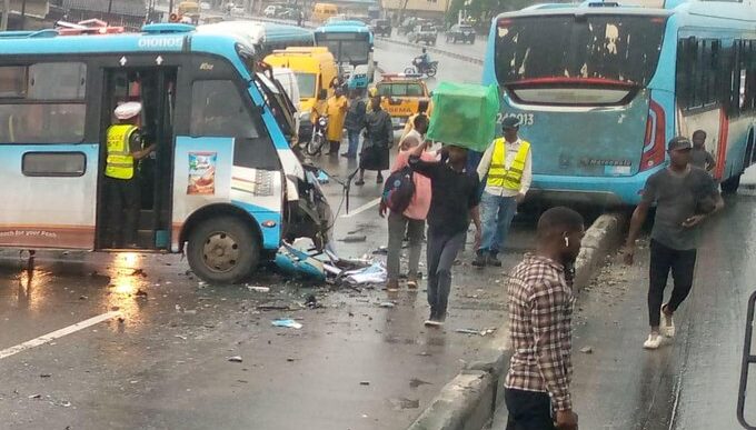 File photo of an attack of a BRT bus