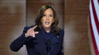 Kamala Harris, US presidential hopeful