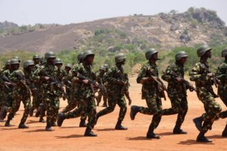 soldiers of the Nigerian Army