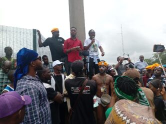 #EndBadGovernance protest in Lagos