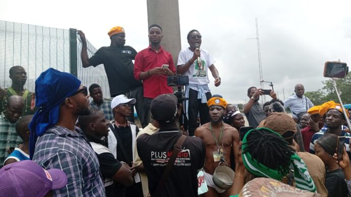 #EndBadGovernance protest in Lagos