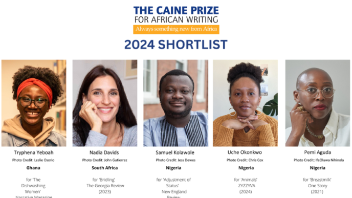 The Caine Prize for African Writing 2024 shortlist