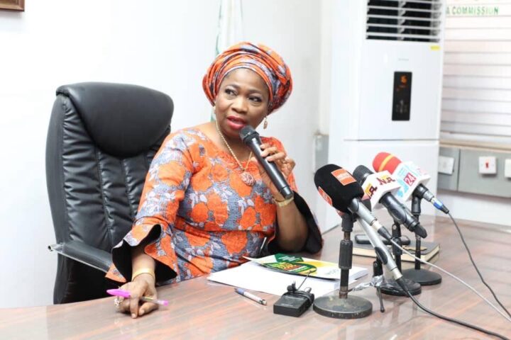 Abike Dabiri-Erewa, the chief executive officer (CEO) of Nigerians in Diaspora Commission (NiDCOM)