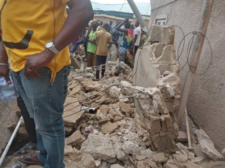 Building collapses in Kano