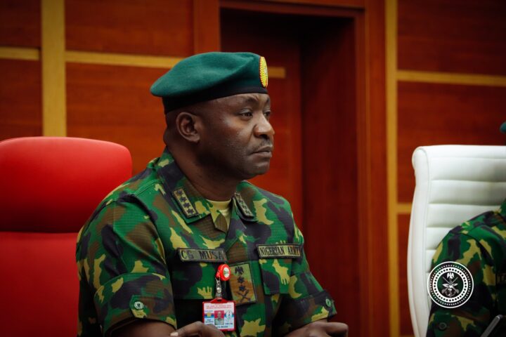 Christopher Musa, chief of defence staff (CDS)