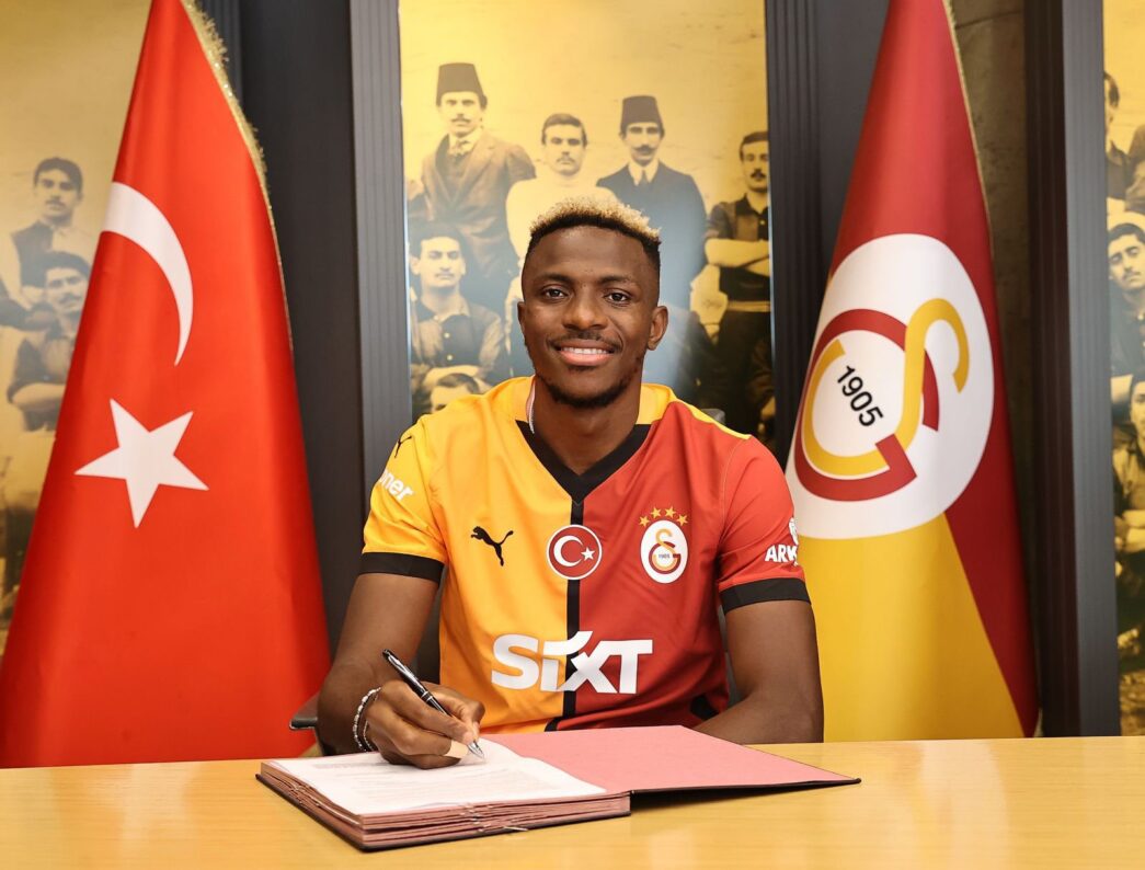 Victor Osimhen signs with Galatasaray on loan