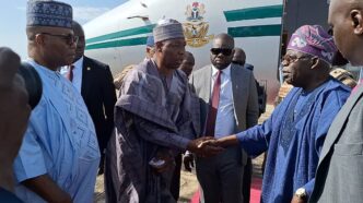 Zulum welcomes Tinubu to Maiduguri