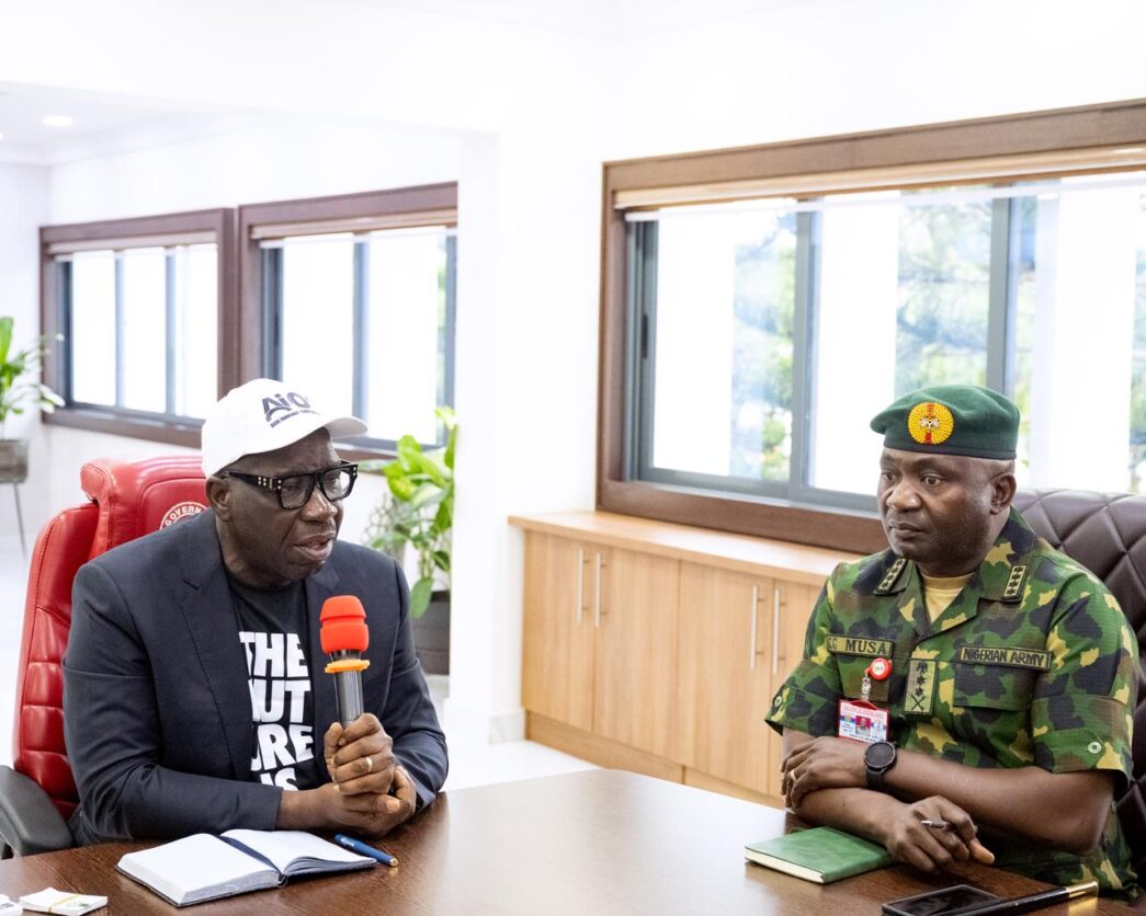 Godwin Obaseki and Christopher Musa