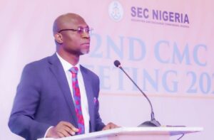 Emomotimi Agama, director-general of the Securities and Exchange Commission (SEC)