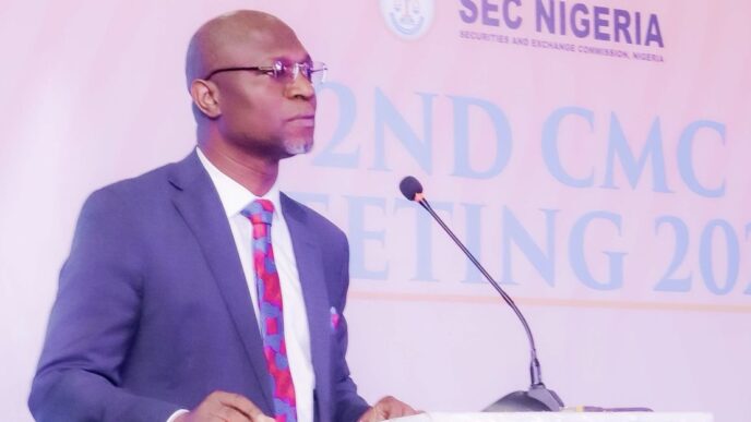 Emomotimi Agama, director-general of the Securities and Exchange Commission (SEC)