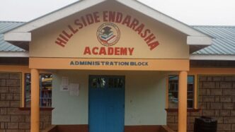 Hillside Endarasha Academy, School affected by fire in Kenya