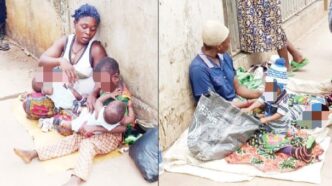 Street begging in Anambra, south-east Nigeria