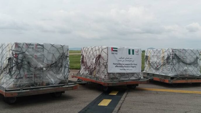 UAE donates humanitarian aid for victims of flood in Nigeria