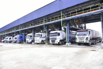 First set of NNPC trucks lift petrol at Dangote refinery