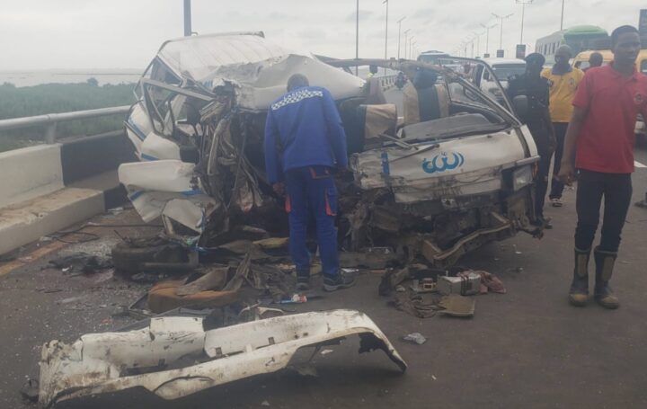 Accident on Third Mainland bridge on Monday, September 16, 2024